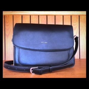 Vegan black leather Pixie Mood shoulder bag